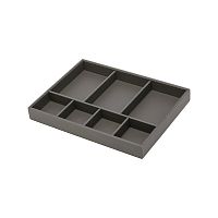 Органайзер FOUNDATION для шарфов, платков и галстуков, антрацит