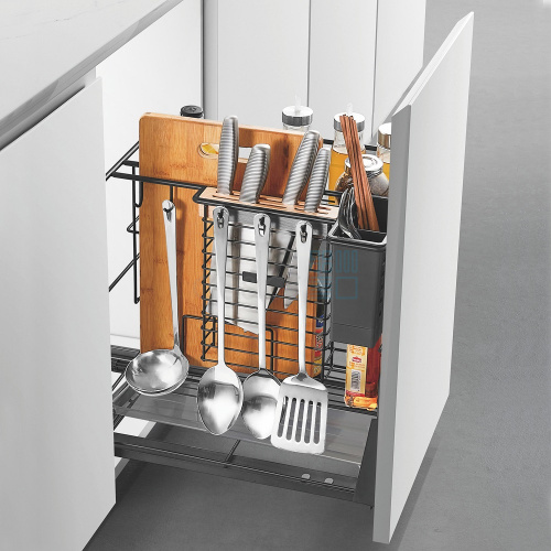 система cooking, выдвижной фасад 400 мм, антрацит Система COOKING, выдвижной фасад 400 мм, антрацит