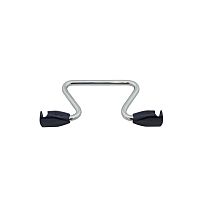 Разделитель для бутылочниц с жестяным дном, выдвижной фасад 150 мм, хром