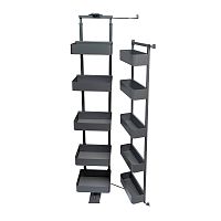 Система TAL GATE PRO PLANERO, распашной фасад 450 мм, высота 1700-1950 мм, антрацит