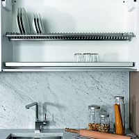 Сушка INOXMATIC в верхнюю секцию, распашной фасад 1000 мм, нержавеющая сталь