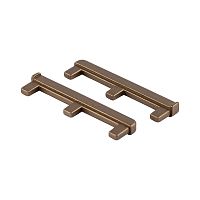 Заглушка для фасадного профиля JASPER, 2 шт., коричневый