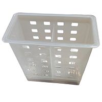 Лоток пластиковый (верхний) для системы COOKING, выдвижной фасад 200 мм, цвет - белый