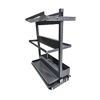 Система SUB LARDER для хозяйственных принадлежностей, выдвижной фасад 300 мм, антрацит