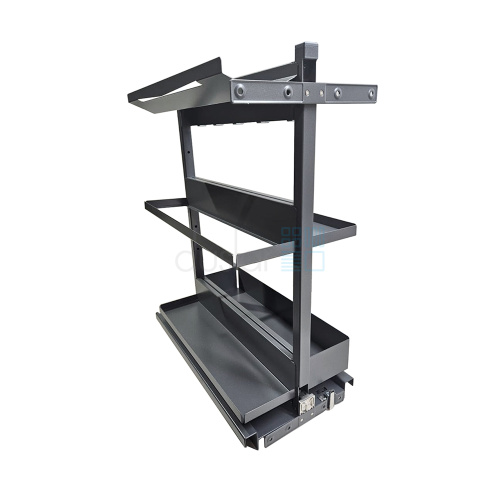 Система SUB LARDER для хозяйственных принадлежностей, выдвижной фасад 300 мм, антрацит