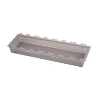Лоток CUISIO PRO для столовых приборов, 100х463х55 мм, серый