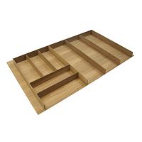 Деревянный лоток WOODLINE для столовых приборов, ширина фасада 900мм, 824x472х49 мм, дуб