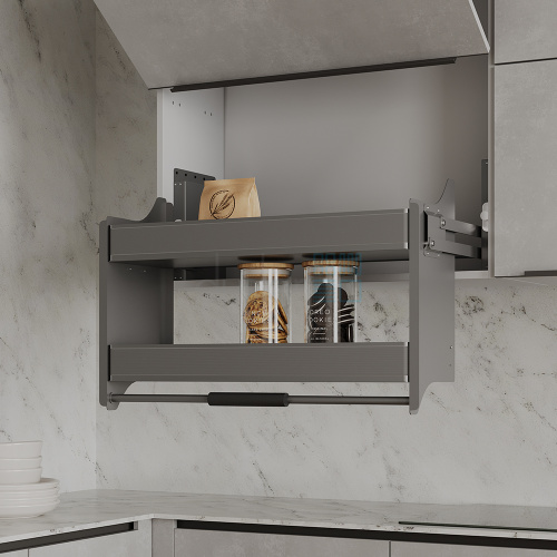 Выдвижная система TITAN в верхнюю секцию, фасад 600 мм, антрацит