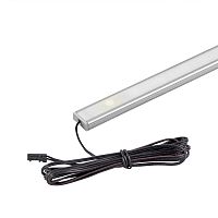 Светодиодный светильник DLIGHT FLAT с сенсорным выключателем, 450 мм, алюминий, свет-дневной