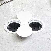 розетка eight, врезная, белый Розетка EIGHT, врезная, белый