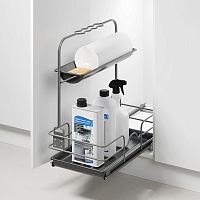 УЦЕНЕННАЯ система CLEANER, распашной фасад от 350 мм, антрацит