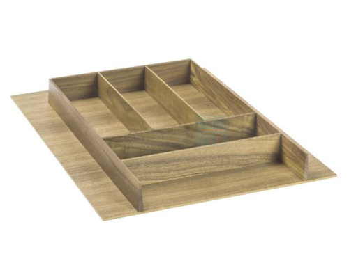 УЦЕНЕННЫЙ Деревянный лоток WOODLINE для столовых приборов, ширина фасада 450 мм, 374х479х49 мм, дуб