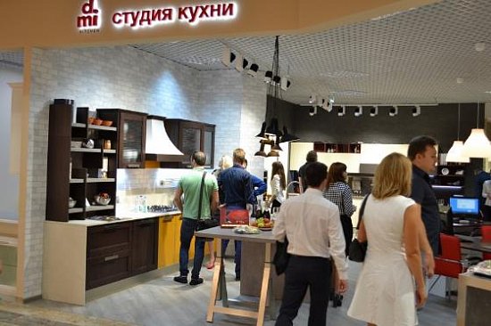 Открытие первого кухонного салона мебельной фабрики «Дятьково» в Москве