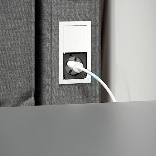 УЦЕНЕННАЯ розетка VERSAHIT MONO, врезная, белый